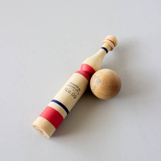 Red bowling set