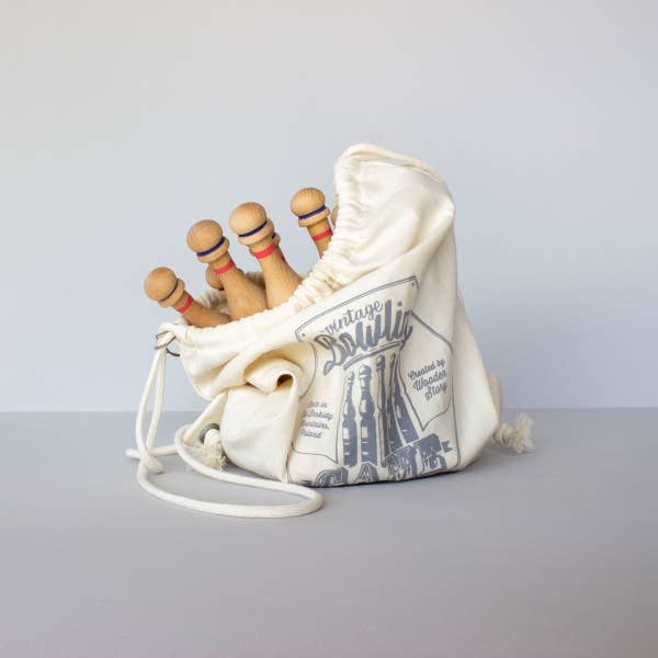 Red bowling set