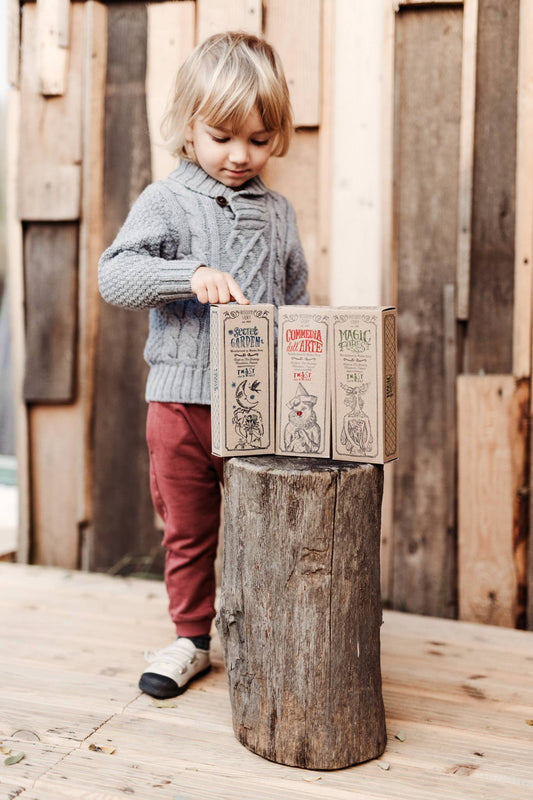 A poem from the Polish forest: Spinning wooden blocks - a fairy tale