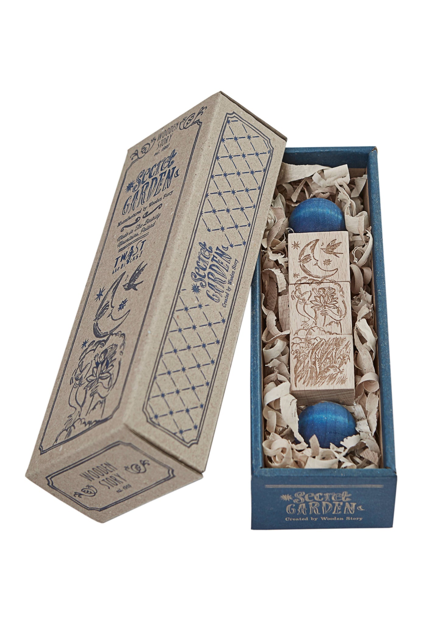 A poem from the Polish forest: Spinning wooden blocks - a fairy tale