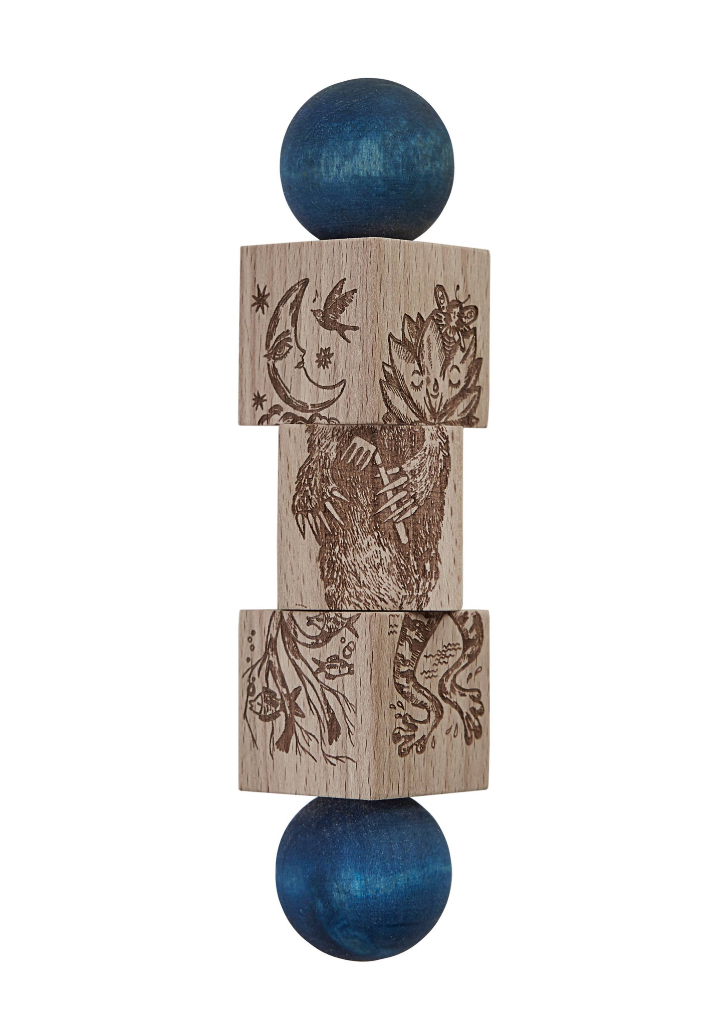 A poem from the Polish forest: Spinning wooden blocks - a fairy tale